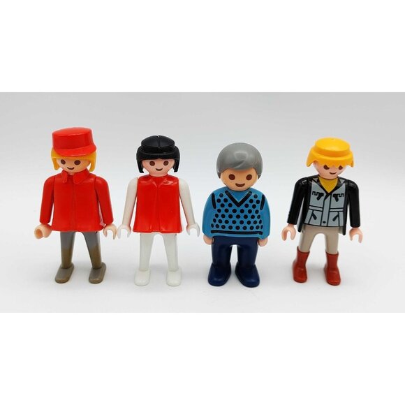 Playmobil Figures with Case some Vintage Lot of 33 - Picture 7 of 8